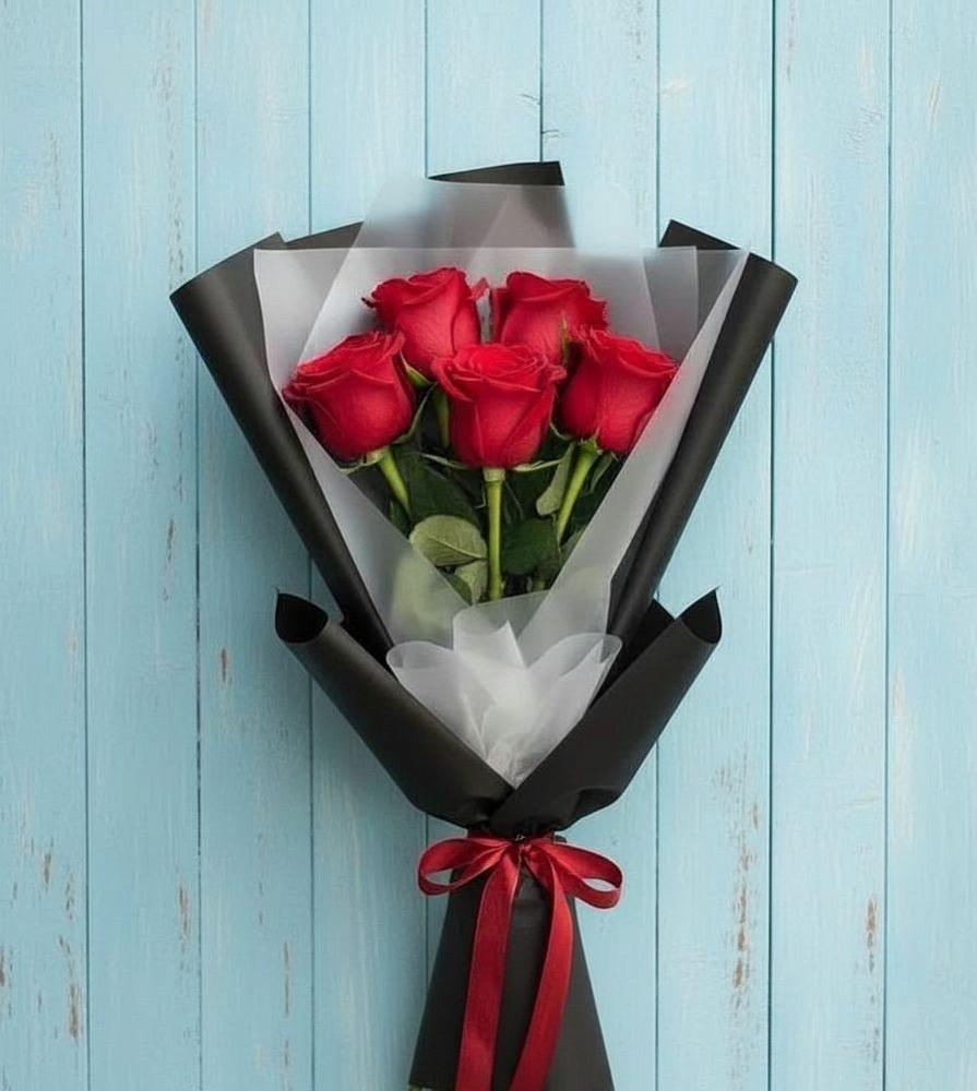 Букет в ритме города в Вурнары Букет цветов из: Розы в Вурнары